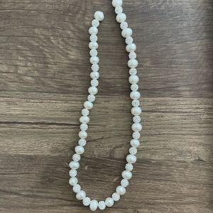 Pearl and Crystal necklace